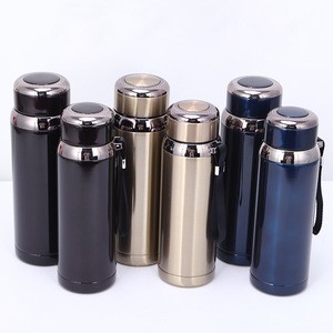 Wholesale 800 Ml Double Wall Vacuum Insulated Stainless Steel Thermal Vacuum Flask with Tea Filter