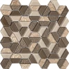 Wholesale Backsplash Hexagon Crystal Mosaic Glass Tile