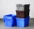 Import Wholesale Big Crate Price Plastic Storage Stackable Crate With Lid Attached Lid Tote Container from China