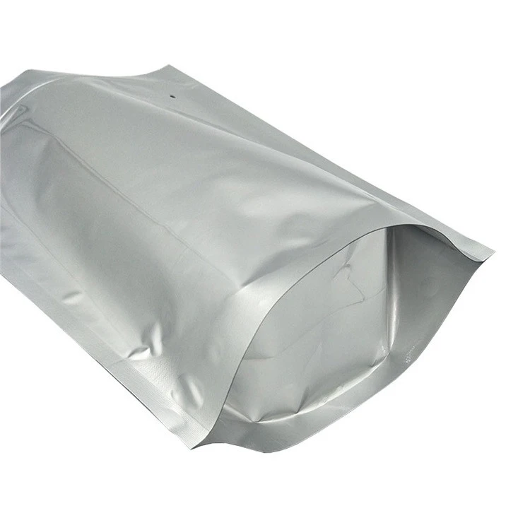 Wholesale bottom gusset tea pouches aluminum foil packaging for coffee snack