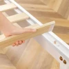 Wholesale custom bedroom furniture Durable modern full size platform double king bed frame wooden bed