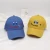 Import Wholesale custom logo kids embroidered words cute cotton baseball cap from China