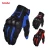 Import Wholesale custom men wear motorcycle gloves with  black anti skip leather with workable phone racing glove from China