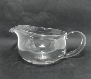 wholesale custom shaped decorative glass water milk coffee pitcher