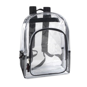 Wholesale Custom Transparent PVC Clear School Backpack Bags OEM ODM