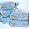 Wholesale disposable  flushable unscented korean organic baby wet wipes