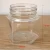 Import wholesale factory price available different sizes hexagon shape honey plastic jar from China