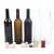 Import Wholesale Factory Price Customized Printing 375ml 500ml 750ml Bordeaux Matt Black Red Wine Glass Bottles With Cork Stopper from China