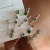 Import wholesale French retro green hairpin fashion woman Hair accessories from China