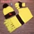 Import Wholesale funny embroidery chips 3pcs children crochet beanie kids knitted winter hats with scarf gloves for baby from China