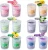 Import Wholesale Glass Candle Jar Colorful Luxury Candle Jars Empty Glass Candle Jars from China