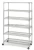 Import Wholesale high quality cheap chrome plated wire shelving, wire shelf, wire display racks with NSF approved and casters from China
