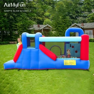 Wholesale Home Kids Grade Nylon Blue Red Modern Kids Inflatable Party Bounce House Bouncy Castle Bounce House With Air Blower