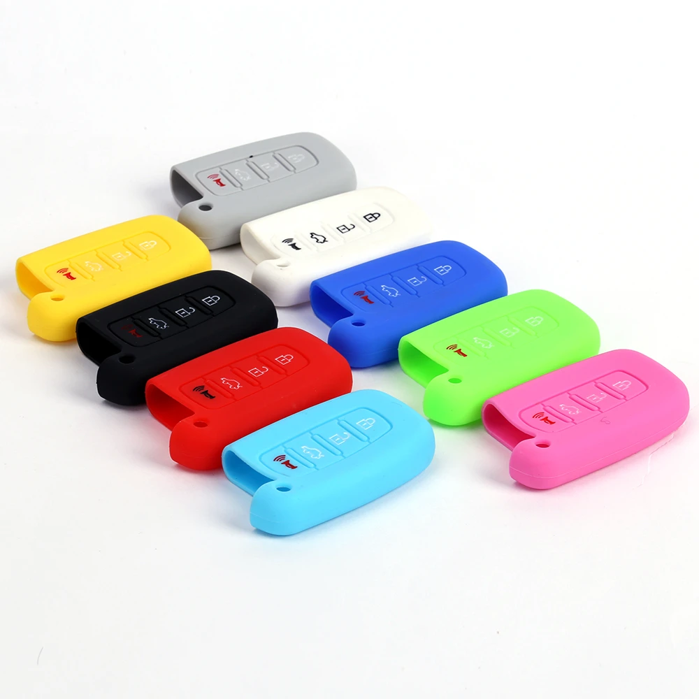 wholesale hot sale automative car accessories protective keyless remote silicone car key cover
