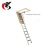 Import wholesale household wooden aluminum fold attic loft ladder with handrail from China