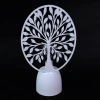 Wholesale Iron Table Lamp with LED Decorative Lighting Hollow Shape for Bedroom Home Atmosphere Elegant Bedroom Decor