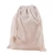Import Wholesale Natural Handmade White Recycled Printed Organic Cotton Calico Drawstring Bag from China