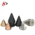 Import Wholesale Ornament Silver Cone Spike Screwback Brass Custom Size Handbag Rivet Studs For Bags from China