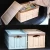 Import Wholesale Plastic Home Household Collapsible Foldable Plastic Storage Box from China