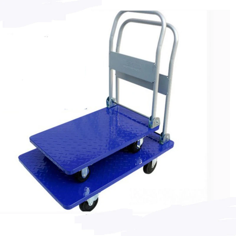 Wholesale powder coating steel structure customized transport hand carts & trolleys