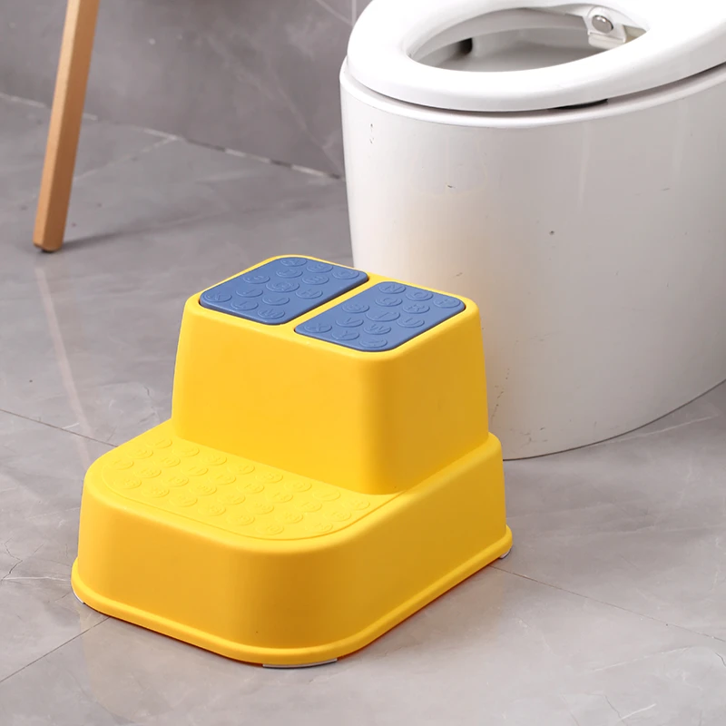 Wholesale promotional prices injection pp Stackable plastic baby sit toilet step stool