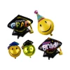 wholesale School Graduation Foil Balloons For Congratulate Party Supplies Inflatable Doctor Hat Helium Balloons