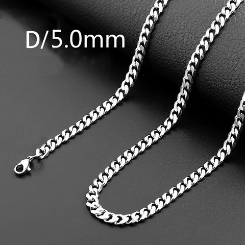 Wholesale Thin Snake Bone Chain Box Ball Chain Men Silver Stainless Steel Jewelry Necklace Chains