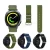 Import wholesale watch accessories 22mm custom nylon watch band with stainless steel clasp from China