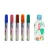 Import Wholesale water-base ink stationery coloured fluorescent erasable liquid chalk marker pen from China