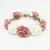 Wholesale Women Hair Accessories Adjustable Fabric Wedding Wreath Crown Rose Headband Artificial Flower Garlands For Girl