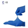 Wholesale Work Protection Wear Resisting Nitrile Glove Waterproof Nitrile Mixed Vinyl Glove