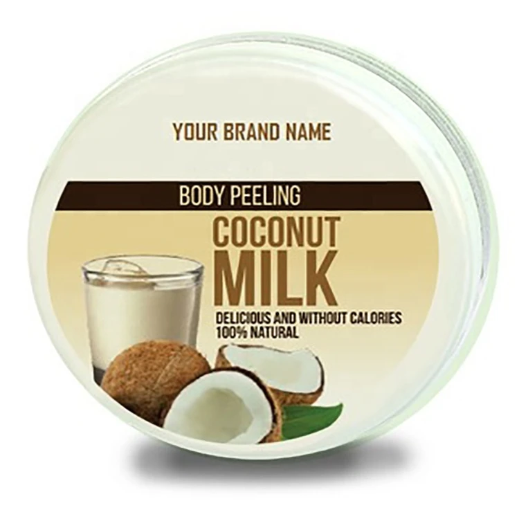 Wholesaling Organic Coconut Milk Body Scrub