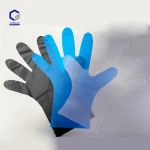 Wide Usage Optional Colors Durable High Elastic Water-proof TPE HDPE LDPE CPE Folding Disposable PE Gloves