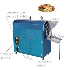 Widely used peanuts roaster/ peanut roasting machine for sale