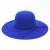 Import Winter Wide Brim Blank Felt Hat For Women Fall polyester wool felt hat customized children&#39;s size Large brim, sun protection from China