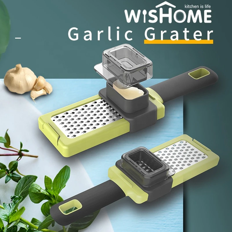 Wishome professional production Eco-friendly Garlic colorful Kitchen Rotary garlic grinder for wholesale