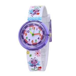 WJ-8554 Silicone Band Fashion Cute Multi Cartoon Children Watches Hot Sale Cheap Lovely Kid  Wrist Watch