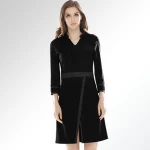 Women dress OLoffice dress skirts split irregular dress package hip A-type skirt
