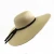Import Women  Flamingo Embroidery Wide Brim Floopy Paper Straw Hat from China