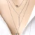 Import Women Layered Chain Necklaces &amp; Pendants Delicate multi layer Necklace Charm Chain Necklace Collier bijoux Body Boho Jewelry from China