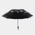 Import women use sun UV protect black coated light weight windproof 3 folding umbrella from China