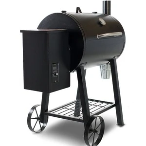 Wood Pellet Grills and Smoker for Outdoor Best Portable Barbecue Pellets Electric Grill Machine Treager Grill