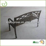 Wood slats bench for garden-park cast iron and wood garden patio bench
