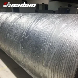Wood Texture Embossing Machine For Mdf Heat Carbonizing Sheet