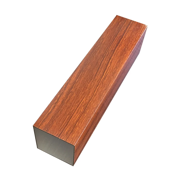 Wooden Grain Casement Profiles Aluminum Profiles Accessories Window Frame Building Material