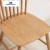 Import Wooden High Back Cafe Chair Rubber Wood Commercial Furniture from China