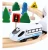 Import Wooden Multi Orbit Bridge Stop Train Model Train Railway Slot Builders Kids Track Car Toy from China