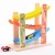 Import Wooden Ramp Race Track Wooden Racing Cars Race Cars Toy Gift with 4 cars Toys For Children Diecasts from China