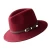 Import Wool felt fedora hats wholesale women with new bands from China