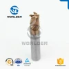 WORLDEN Carbide Special & Forming Cutting Tools, CNC Metal Lathe Cutting Tool End Mill, HRC55 Endmill